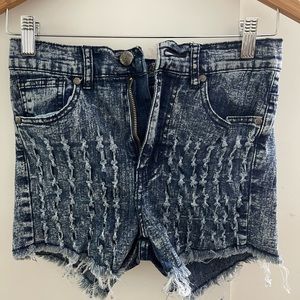 Denim Shorts High Waist